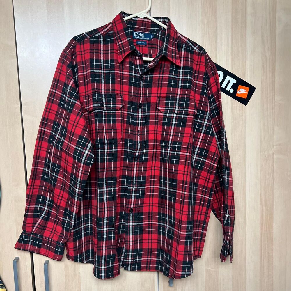 Polo Ralph Lauren Red Plaid Shirt